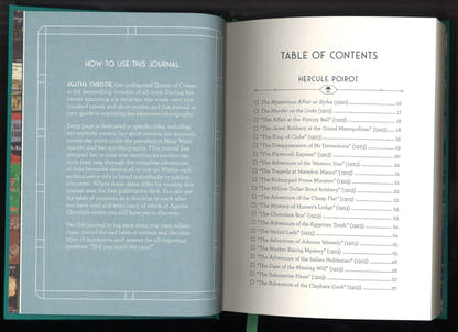 Agatha Christie Reading Tracker: Read, Solve, Record - The Bookstore