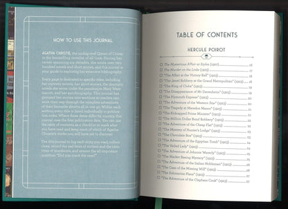 Agatha Christie Reading Tracker: Read, Solve, Record - The Bookstore