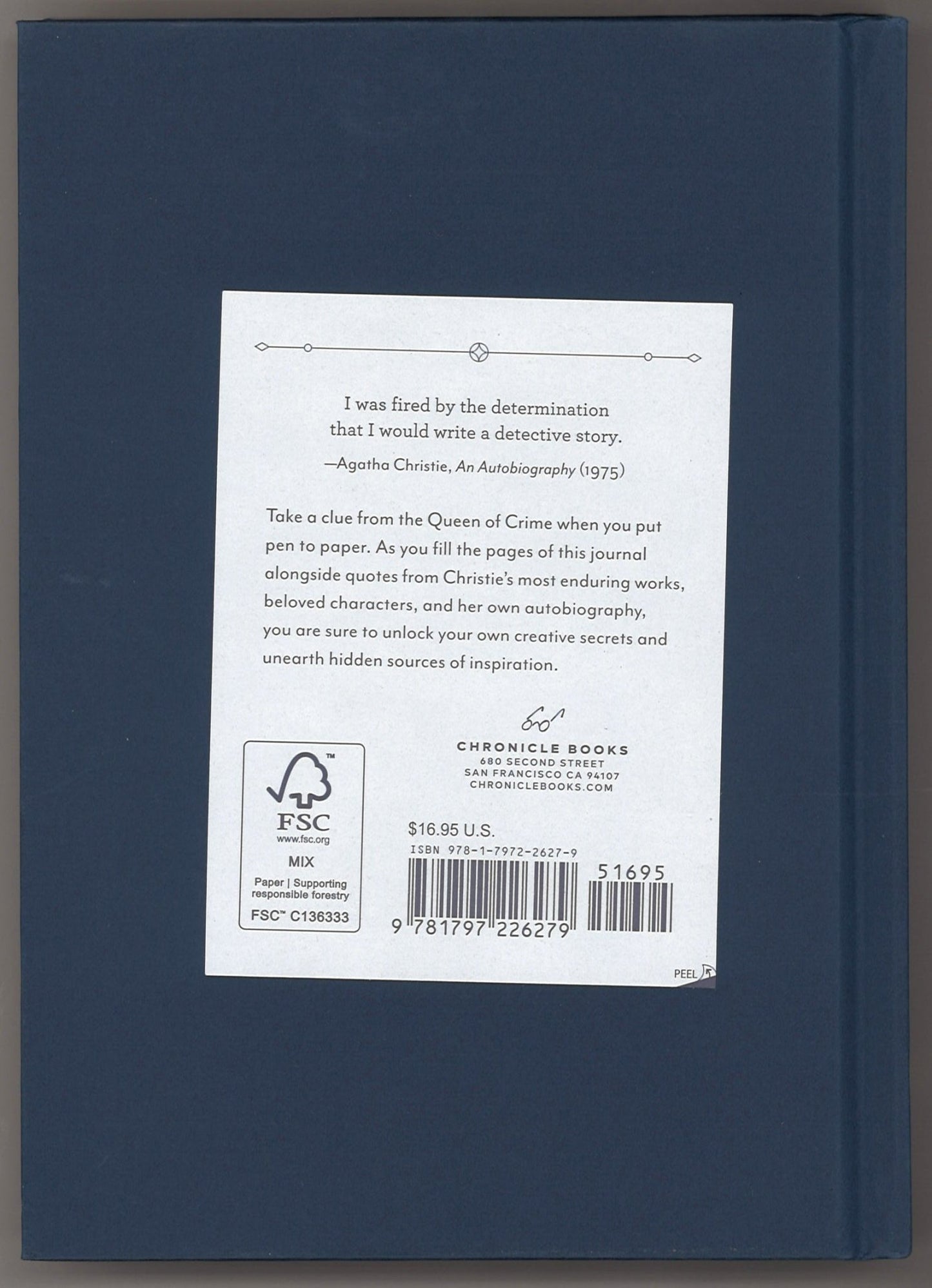 Agatha Christie Writer's Journal - The Bookstore