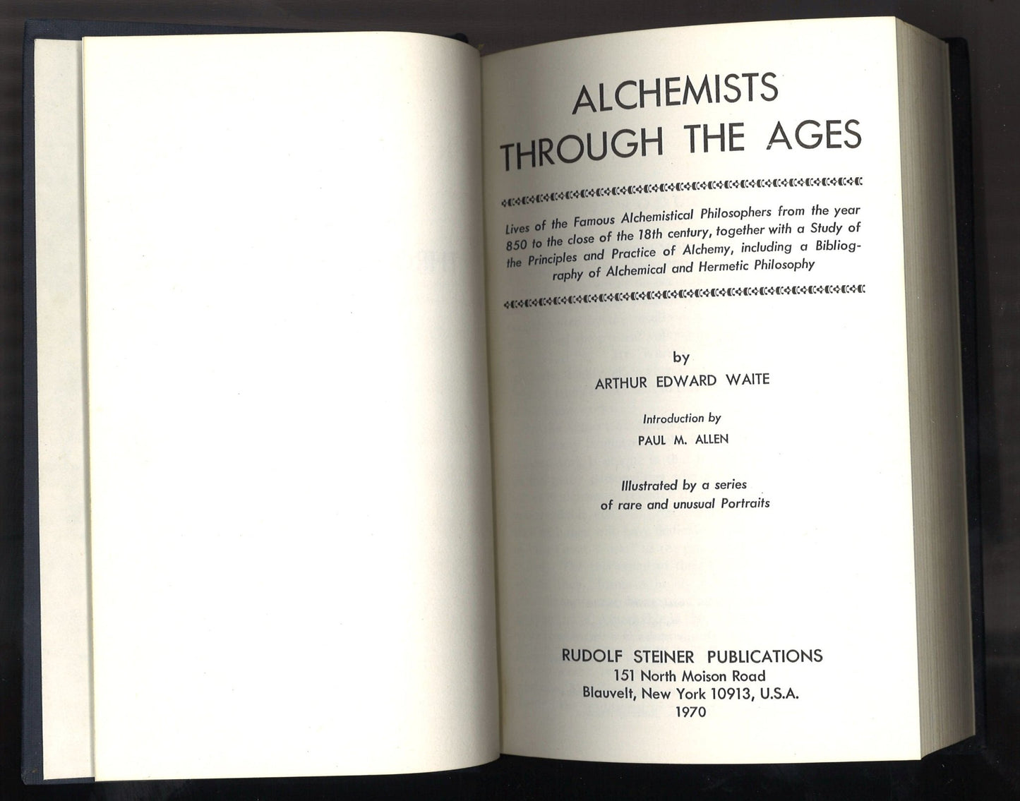 Alchemists Through The Ages - The Bookstore