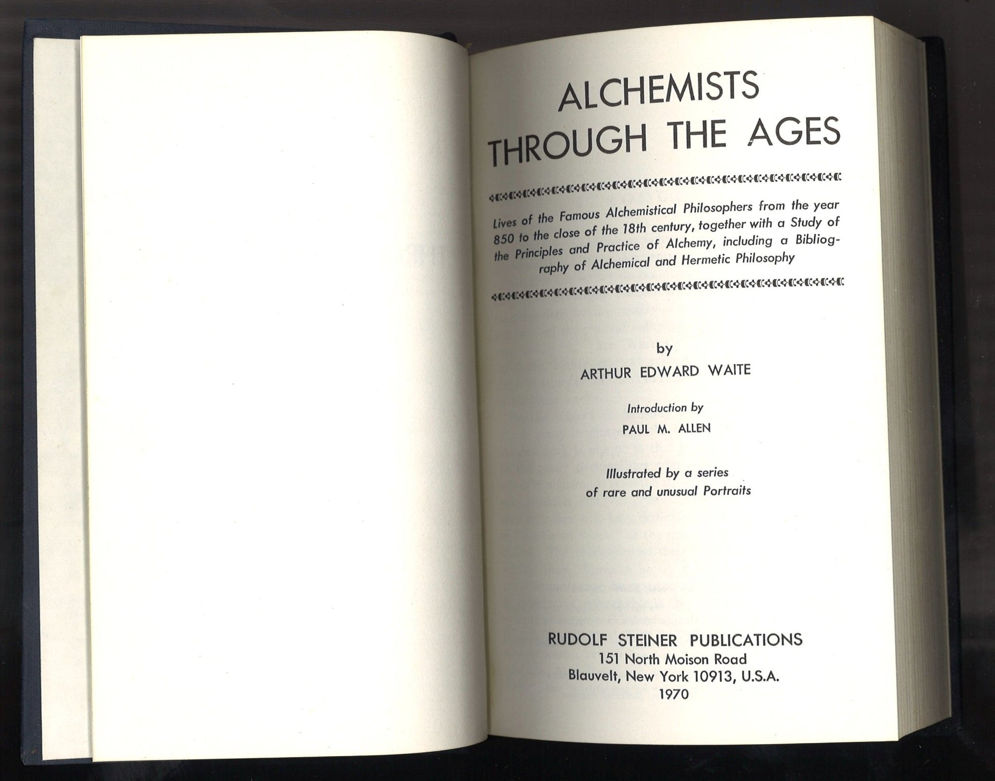 Alchemists Through The Ages - The Bookstore