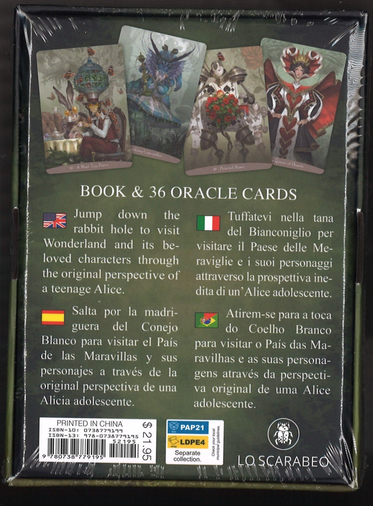 Alice in Wonderland Oracle Cards - The Bookstore