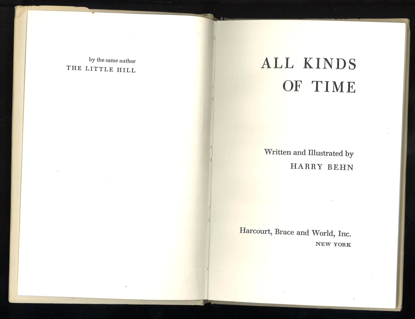 All Kinds of Time - The Bookstore