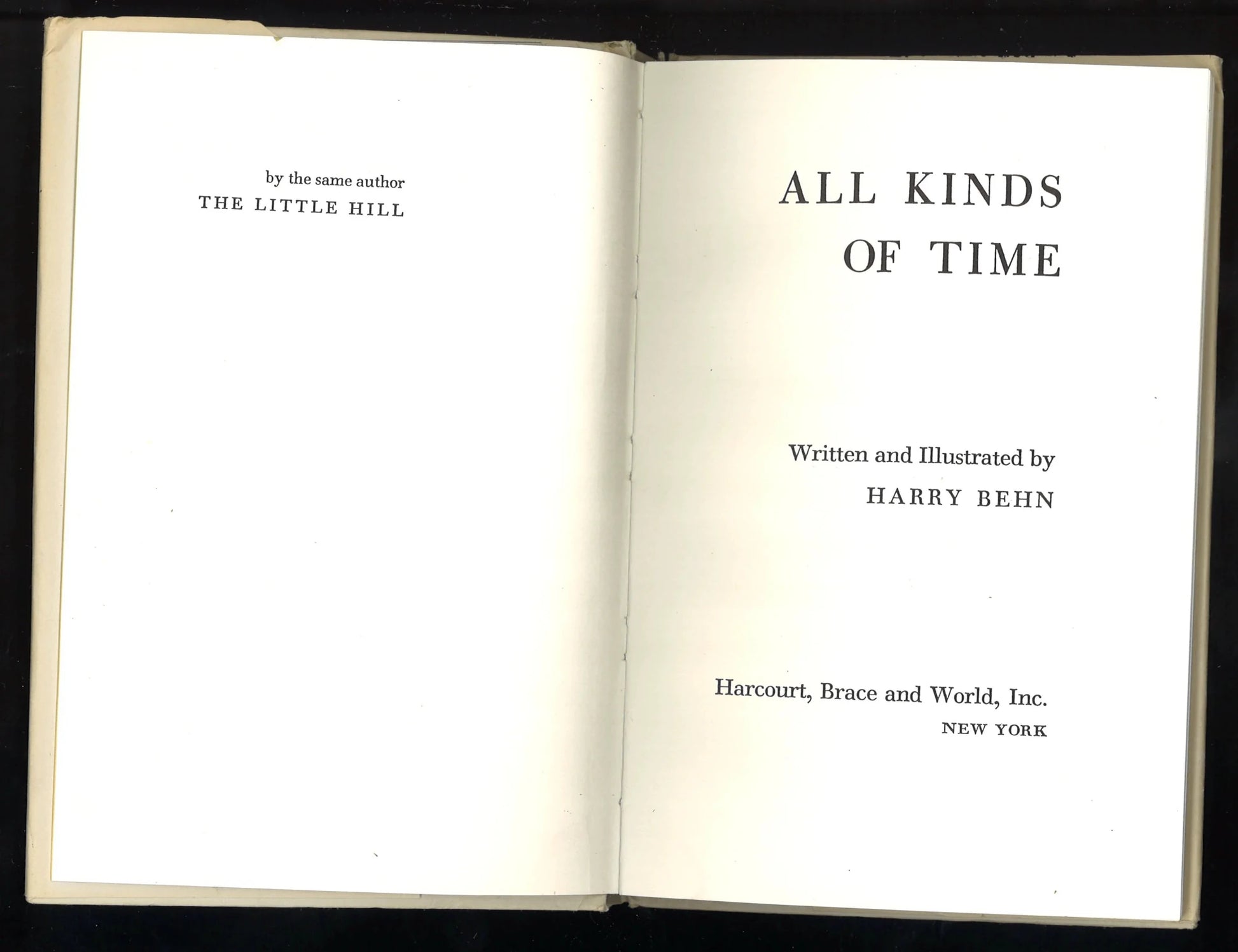 All Kinds of Time - The Bookstore