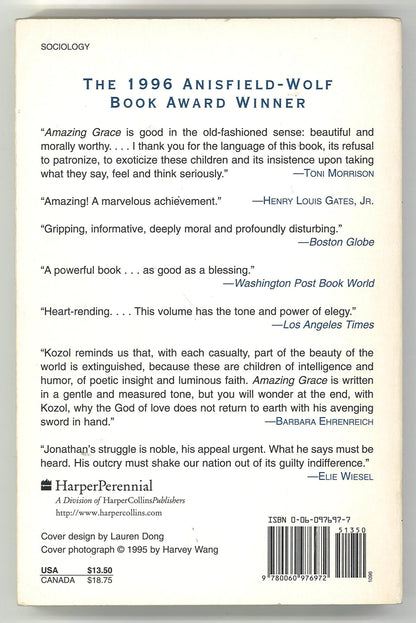 Amazing Grace: The Lives of Children and The Conscience of a Nation - The Bookstore