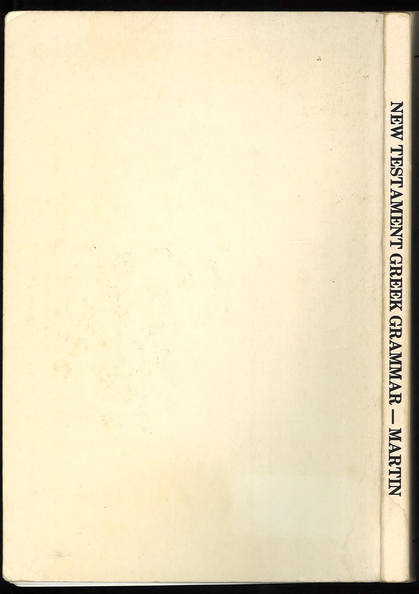 An Introduction to New Testament Greek: New Testament Greek Grammar - The Bookstore