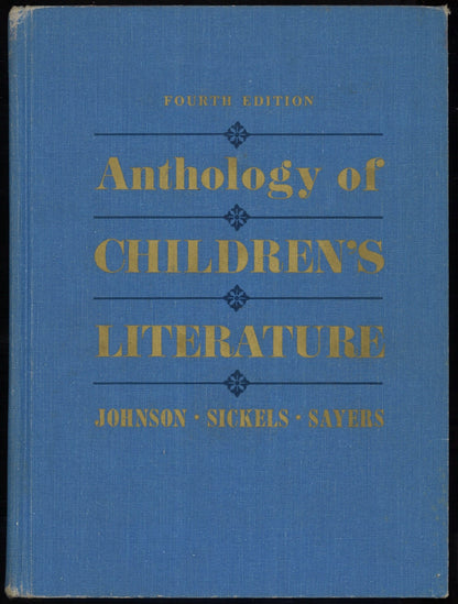 Anthology of Children's Literature 4th Edition (1970) - The Bookstore