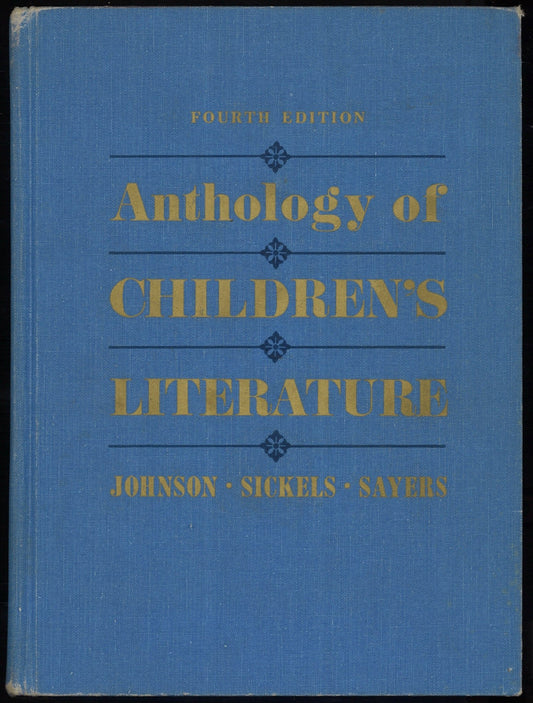 Anthology of Children's Literature 4th Edition (1970) - The Bookstore