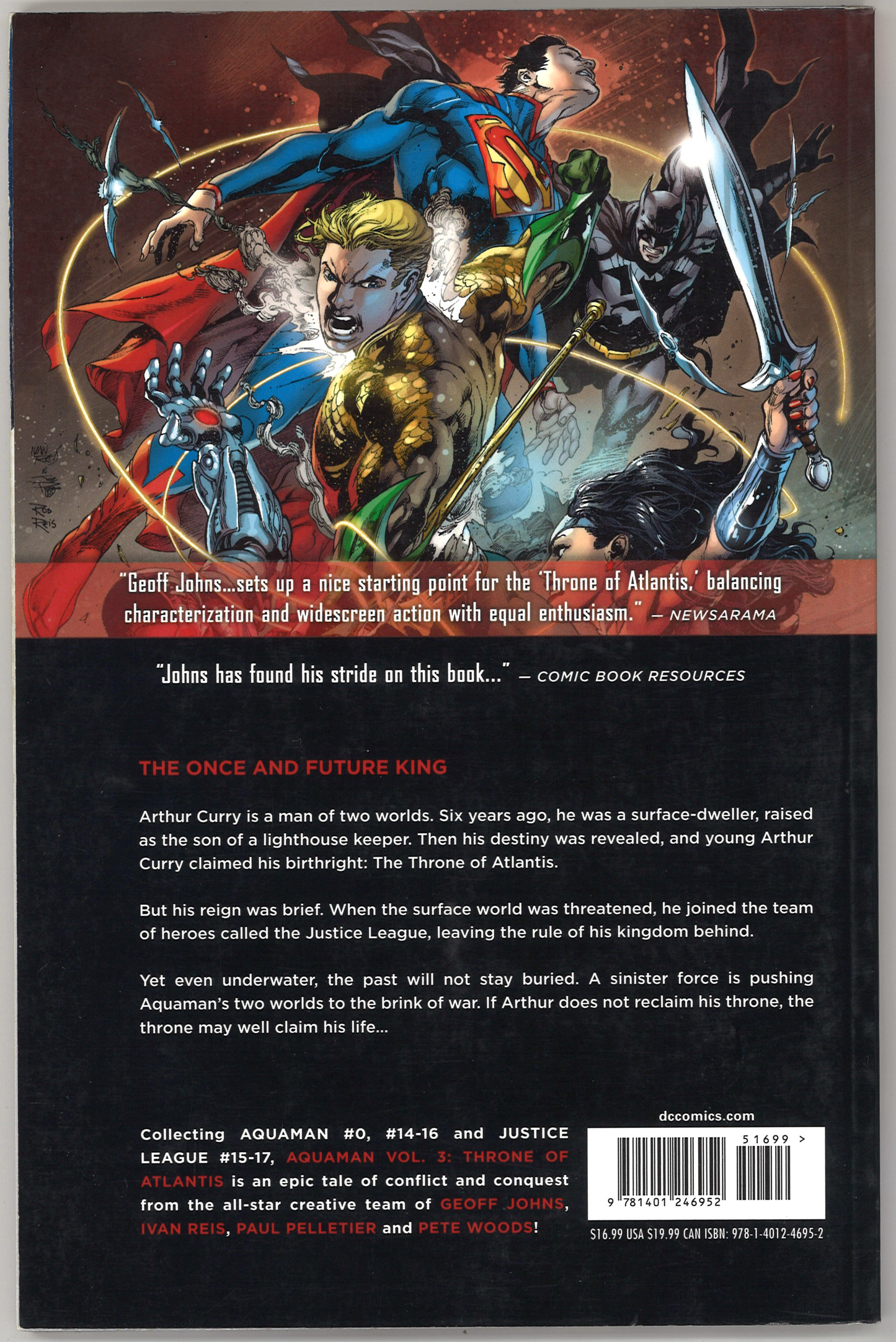 Aquaman Vol. 3: Throne of Atlantis (The New 52)