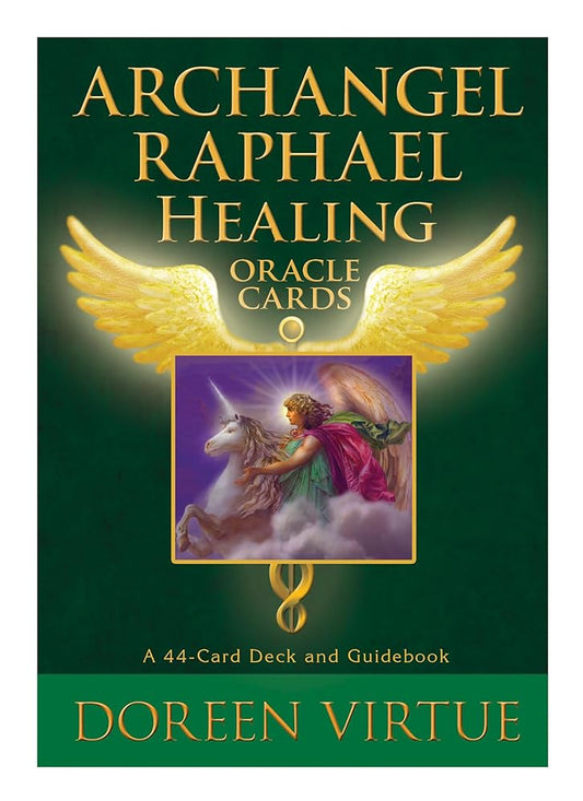 Archangel Raphael Healing Oracle Cards: A 44 - Card Deck and Guidebook - The Bookstore