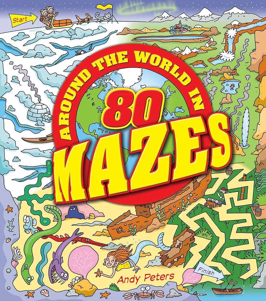 Around the World in 80 Mazes - The Bookstore