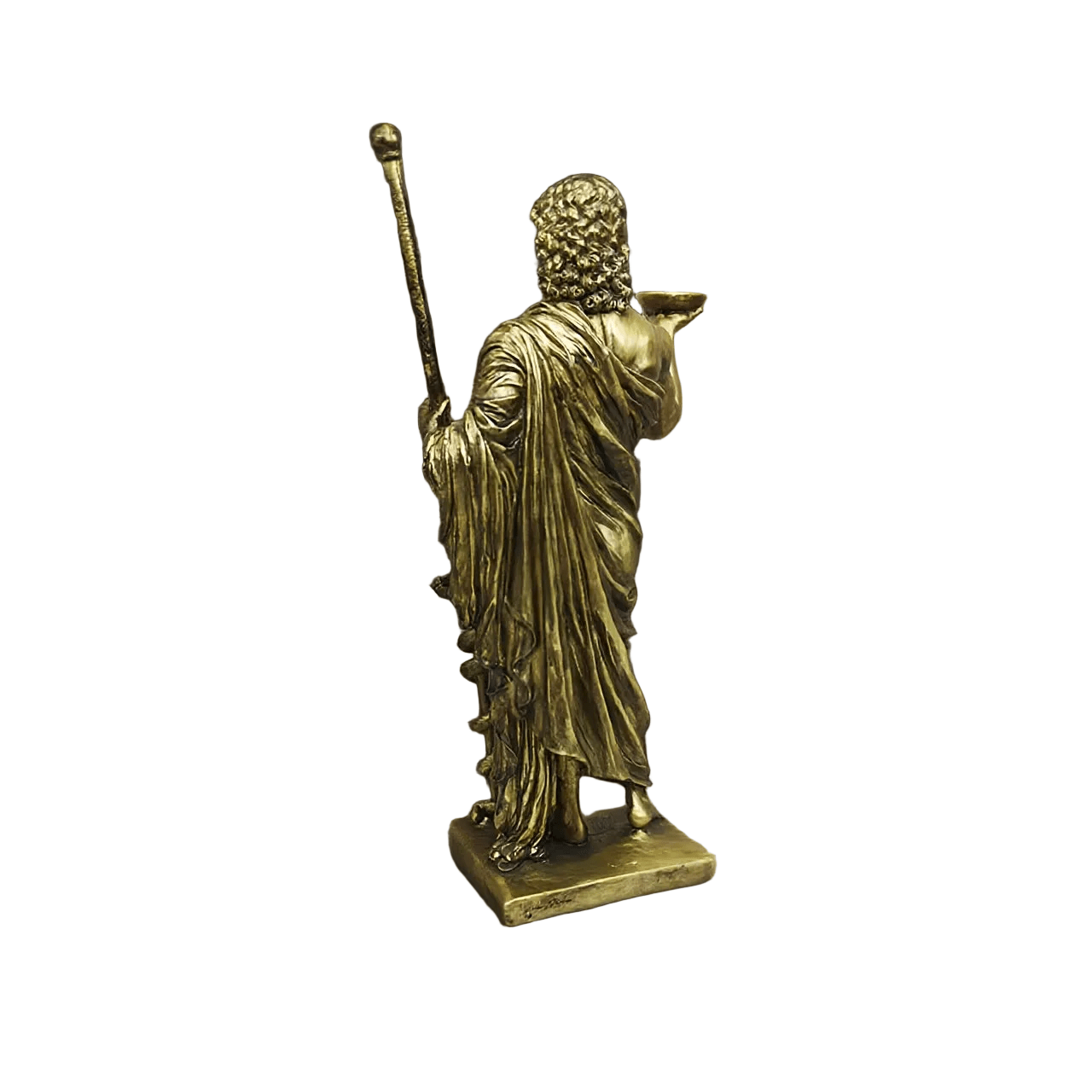 Asclepius - God of Medicine & Healing Figurine - The Bookstore