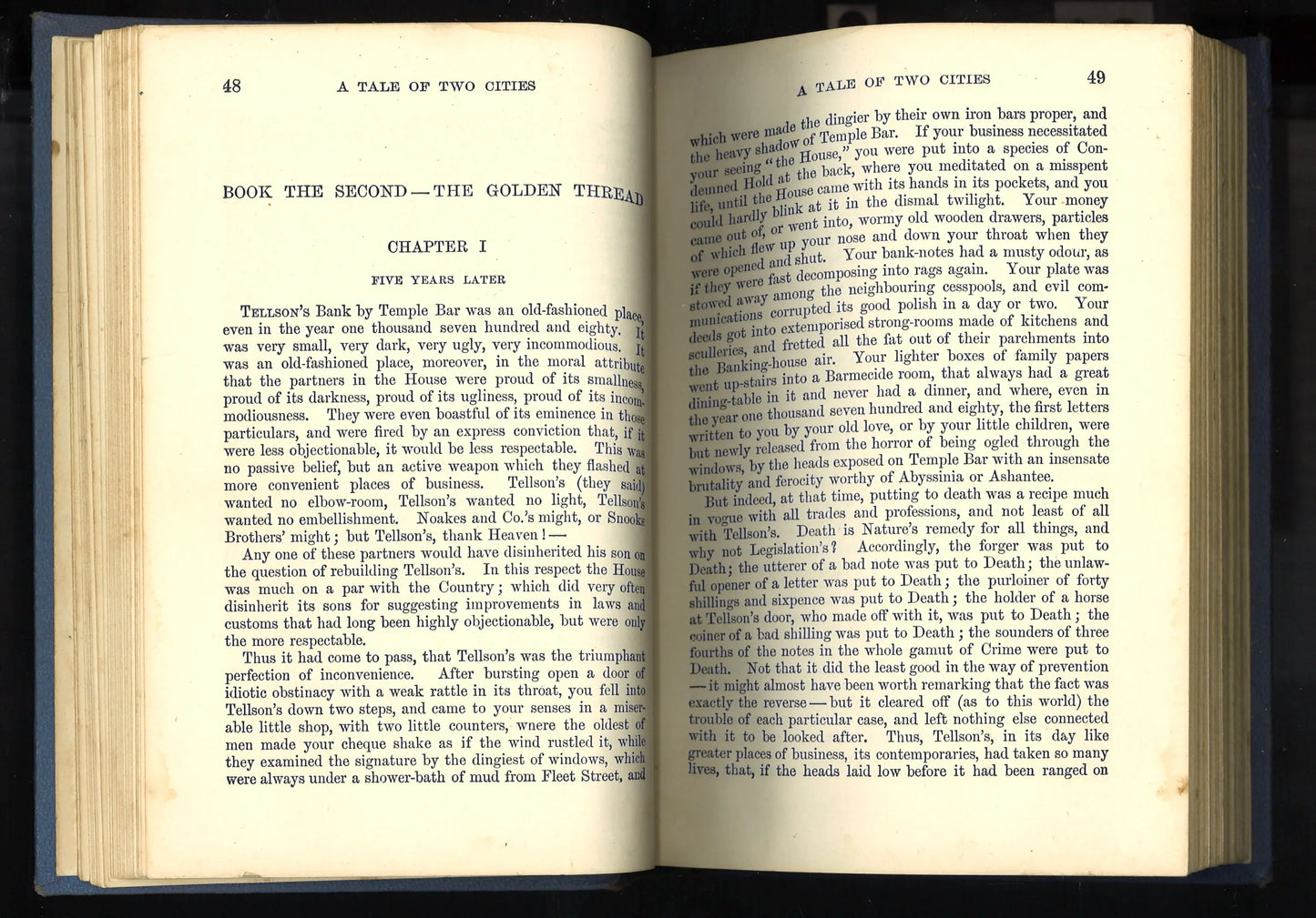 A Tale of Two Cities - Canadian School Edition 1935