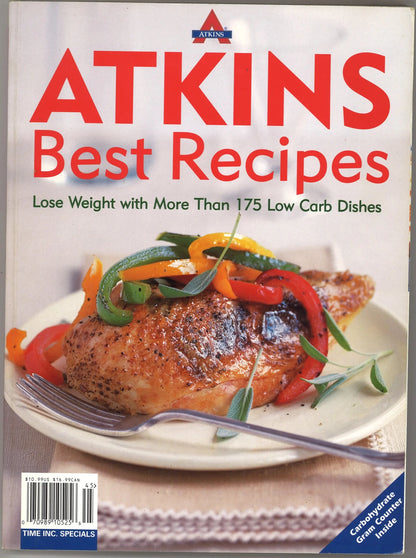 Atkins Best Recipes: Lose Weight With More Than 175 Low Carb Dishes - The Bookstore