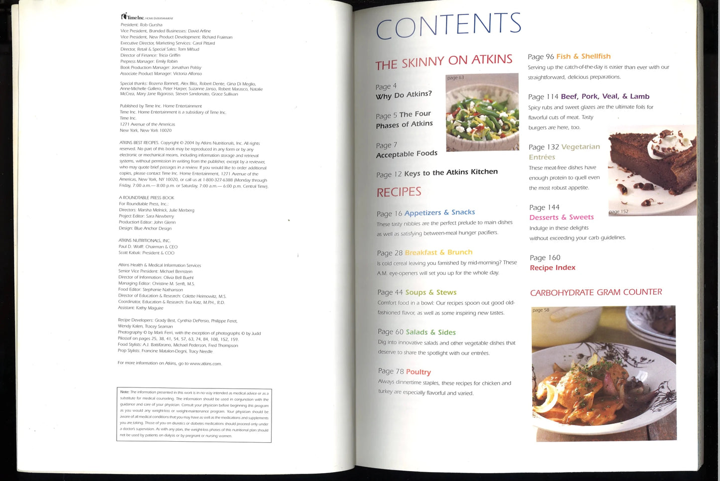 Atkins Best Recipes: Lose Weight With More Than 175 Low Carb Dishes - The Bookstore