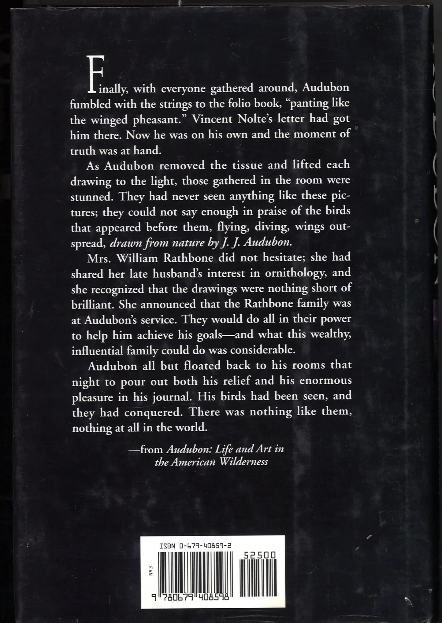 Audubon: Life and Art in the American Wilderness - The Bookstore