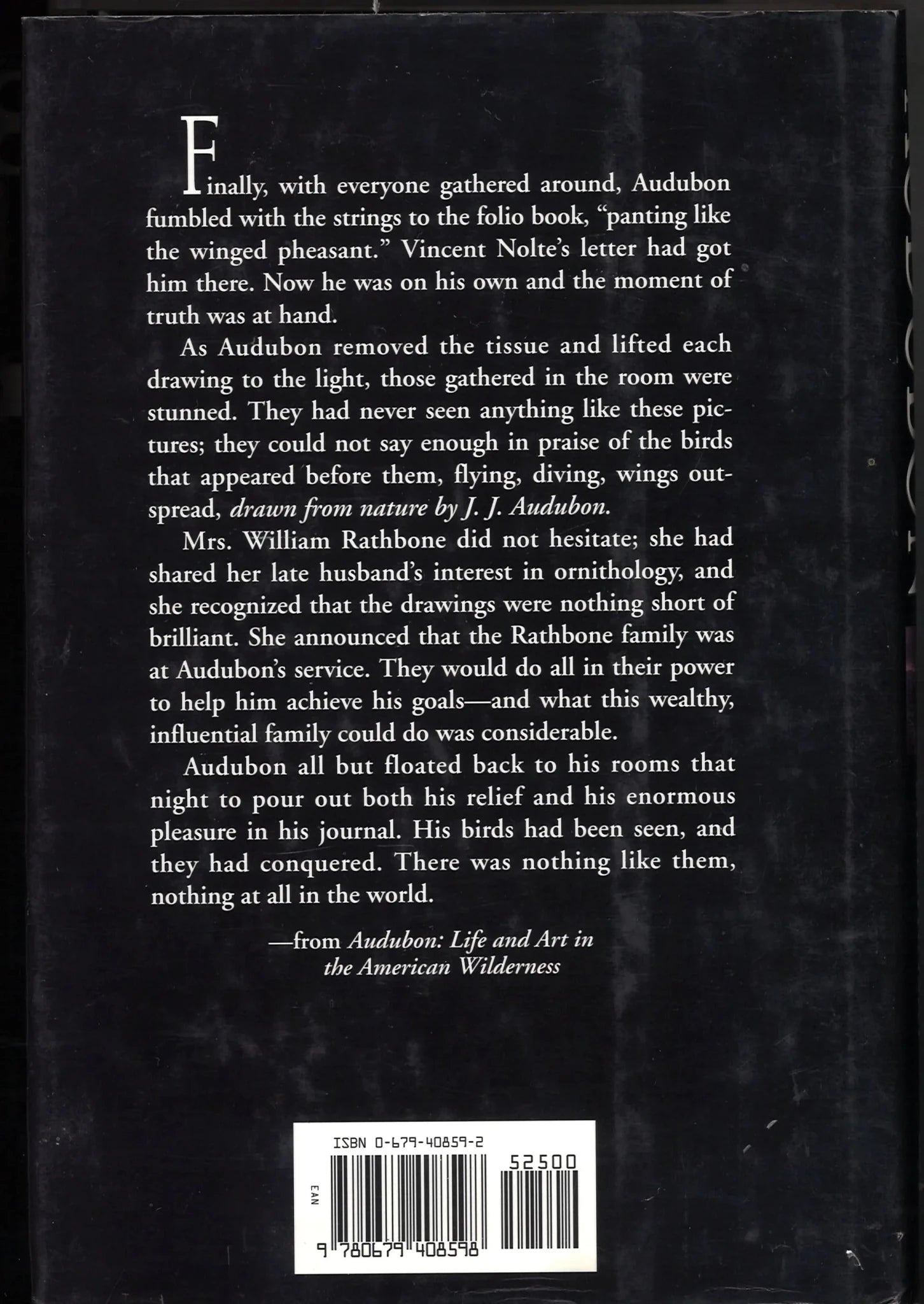 Audubon: Life and Art in the American Wilderness - The Bookstore