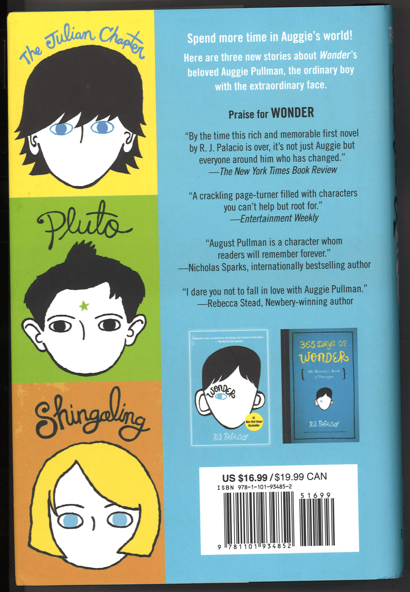 Auggie & Me: Three Wonder Stories - The Bookstore