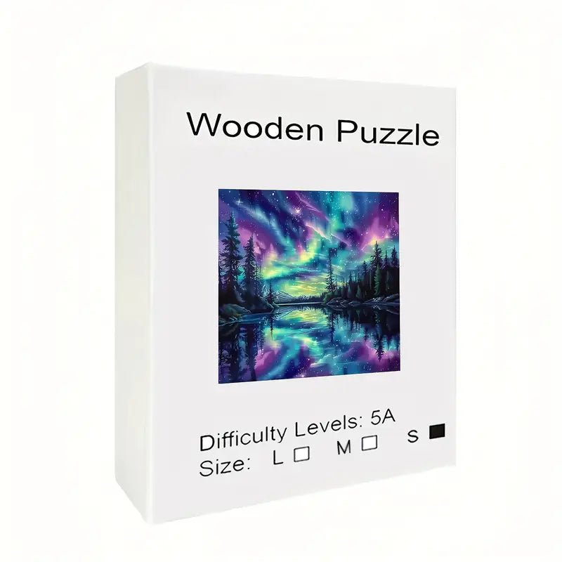 Aurora Lake Wooden Puzzle - The Bookstore