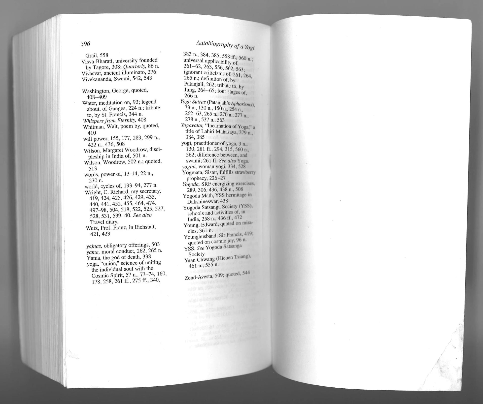 Autobiography of a Yogi (Self - Realization Fellowship) - The Bookstore