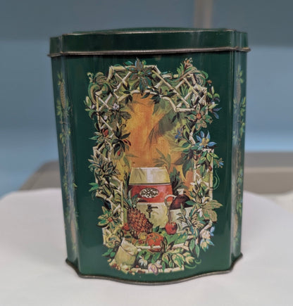 Avon Christmas 1982 Tin Canister - The Bookstore