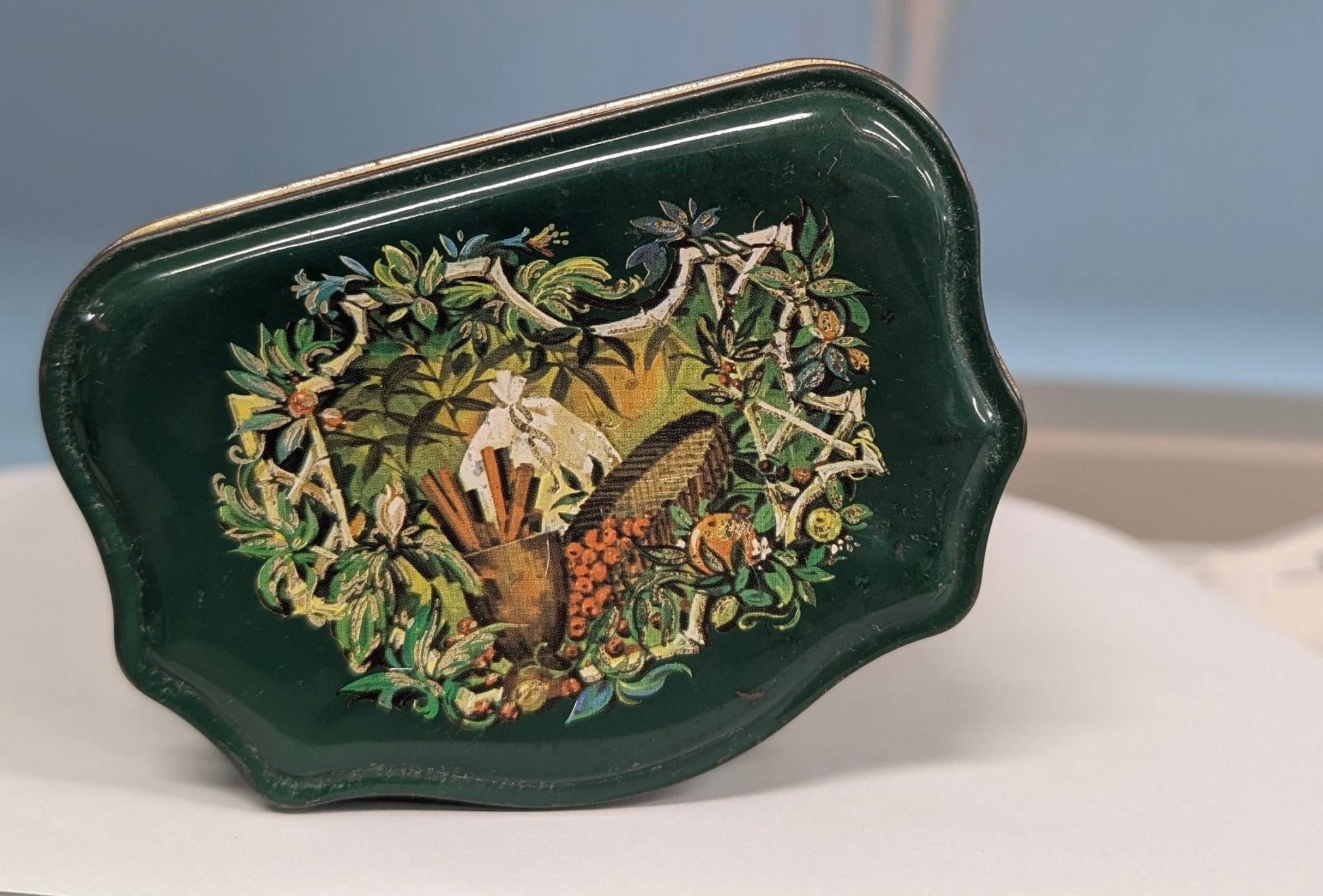 Avon Christmas 1982 Tin Canister - The Bookstore