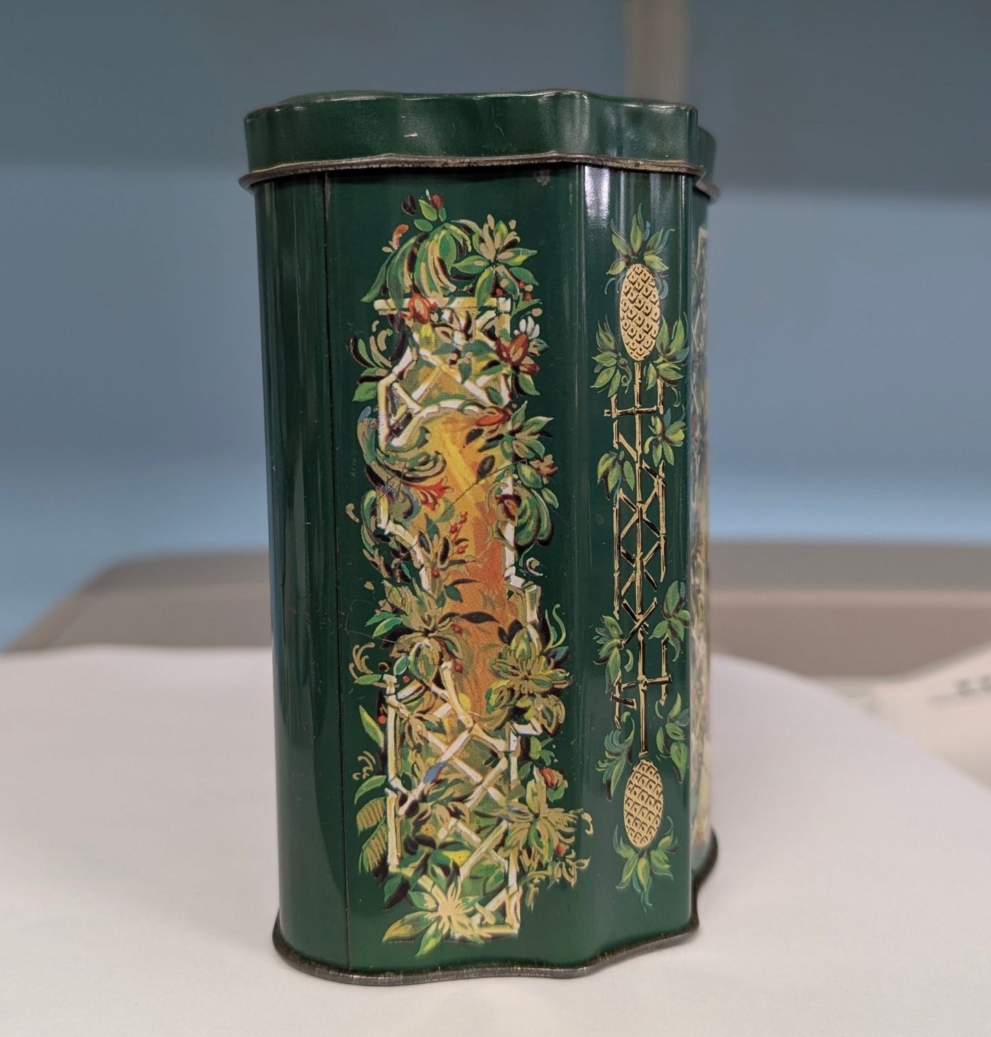 Avon Christmas 1982 Tin Canister - The Bookstore