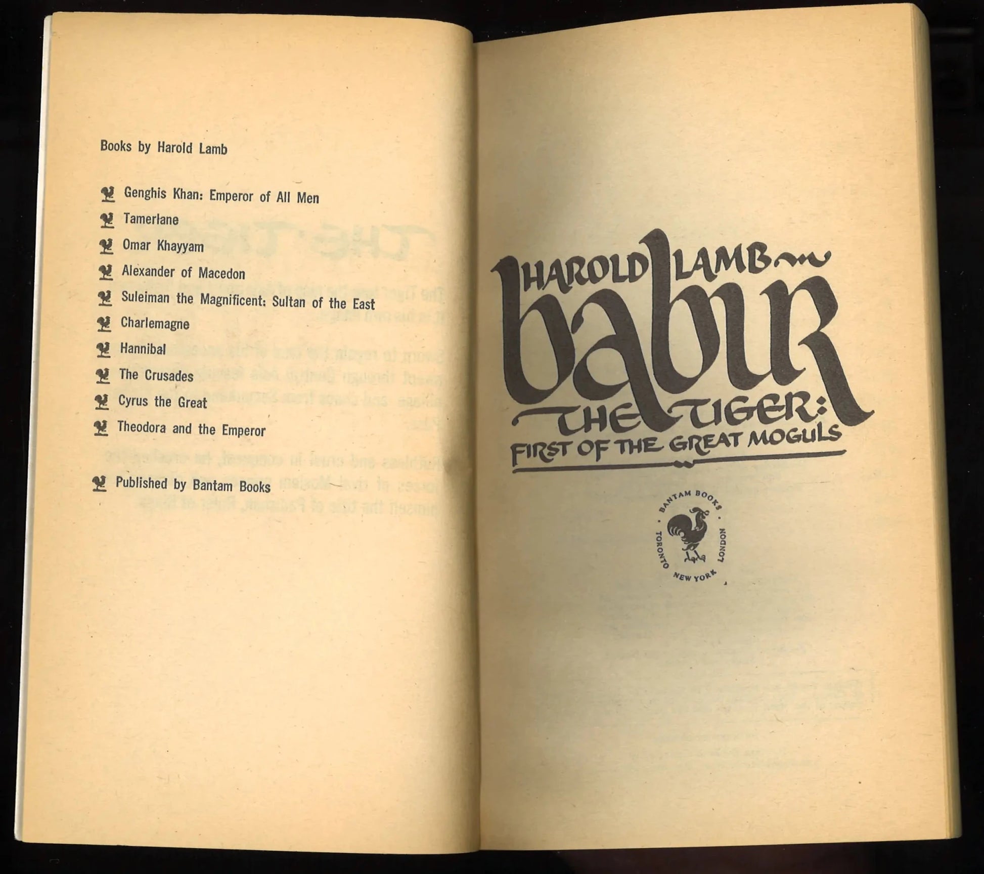 Babur the Tiger: First of the Great Moguls - The Bookstore