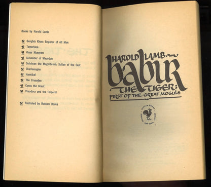 Babur the Tiger: First of the Great Moguls - The Bookstore