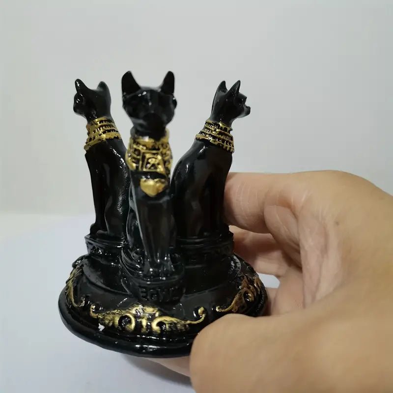 Bastet Cat Crystal Ball Stand - The Bookstore