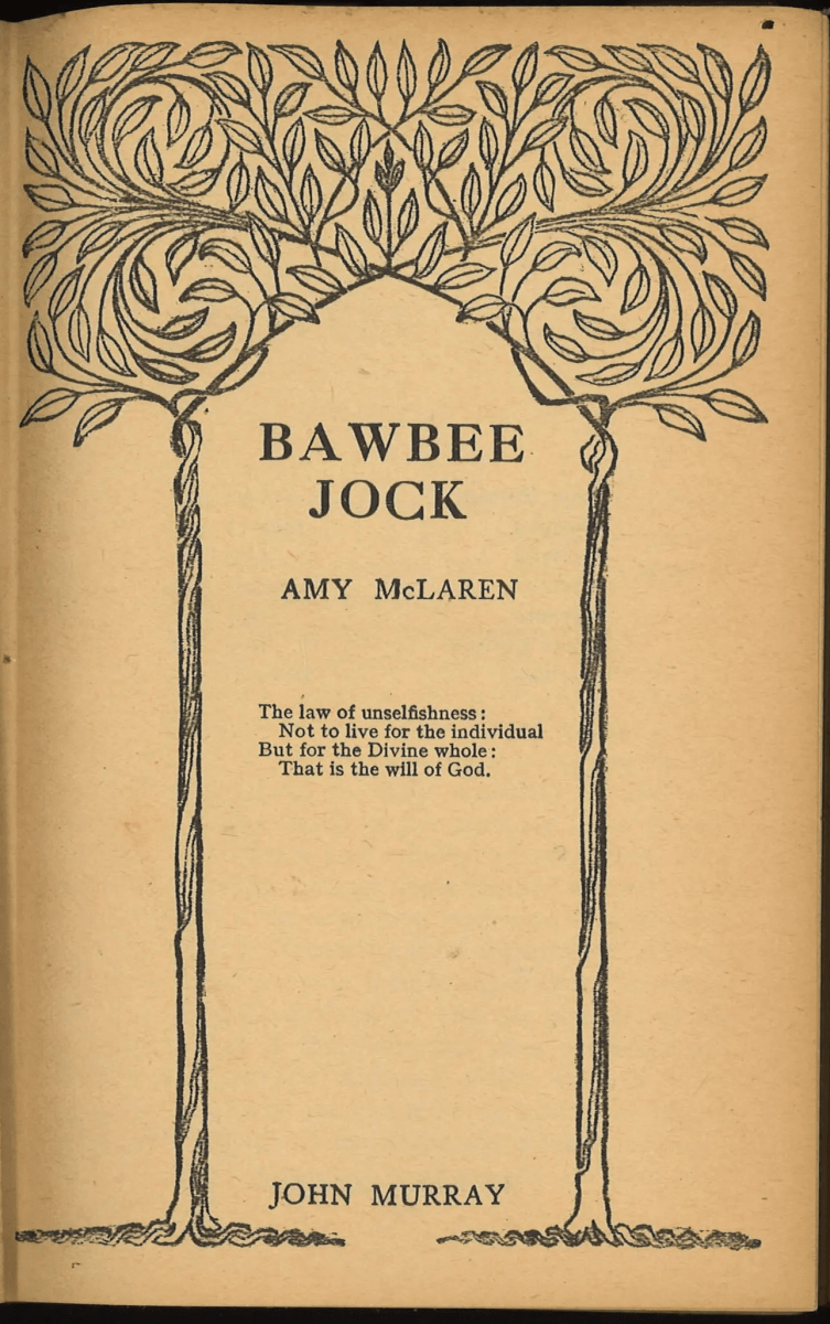 Bawbee Jock (1929) - The Bookstore