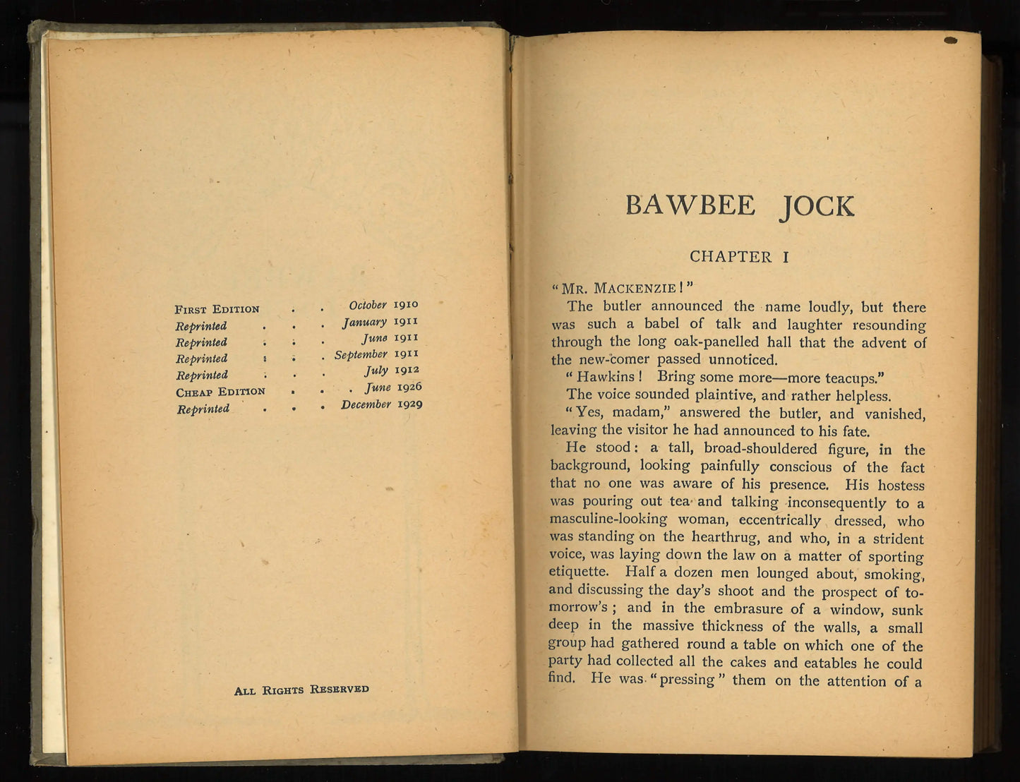 Bawbee Jock (1929)