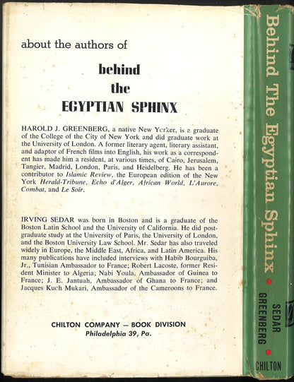 Behind The Egyptian Sphinx: Prelude to World War III? - The Bookstore