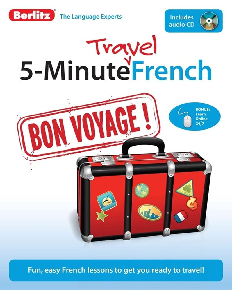 Berlitz 5 - Minute Travel French with CD - The Bookstore