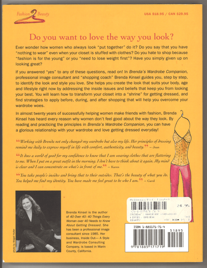 Brenda's Wardrobe Companion: A Guide to Getting Dressed from the Inside Out - The Bookstore