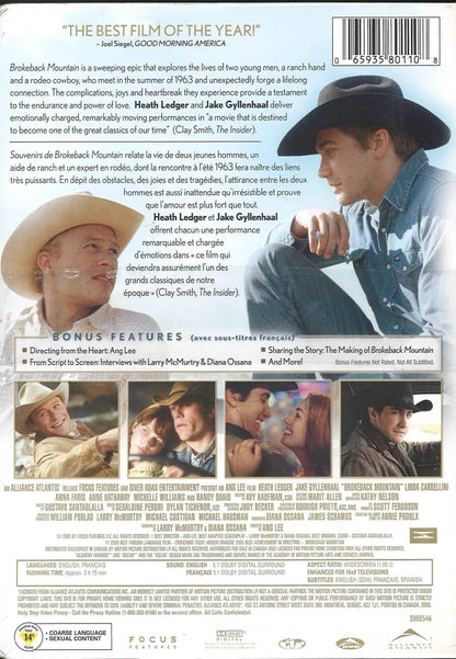 Brokeback Mountain DVD - The Bookstore