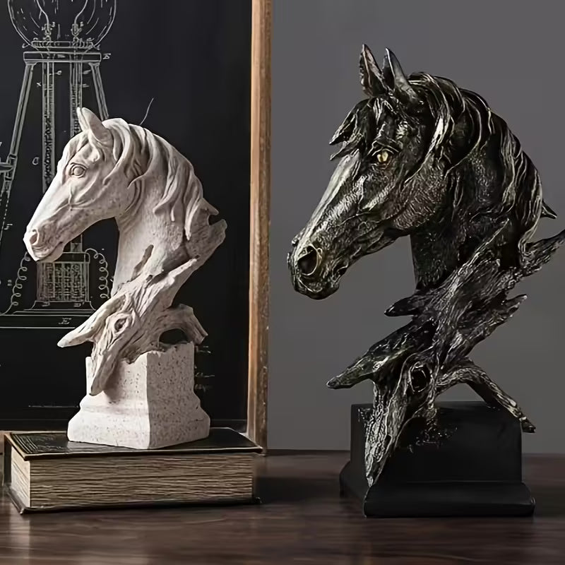 Mini Horse Head Sculpture