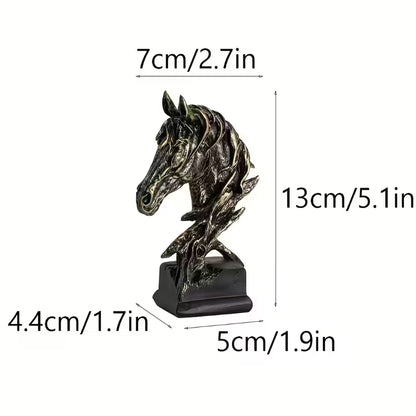 Mini Horse Head Sculpture