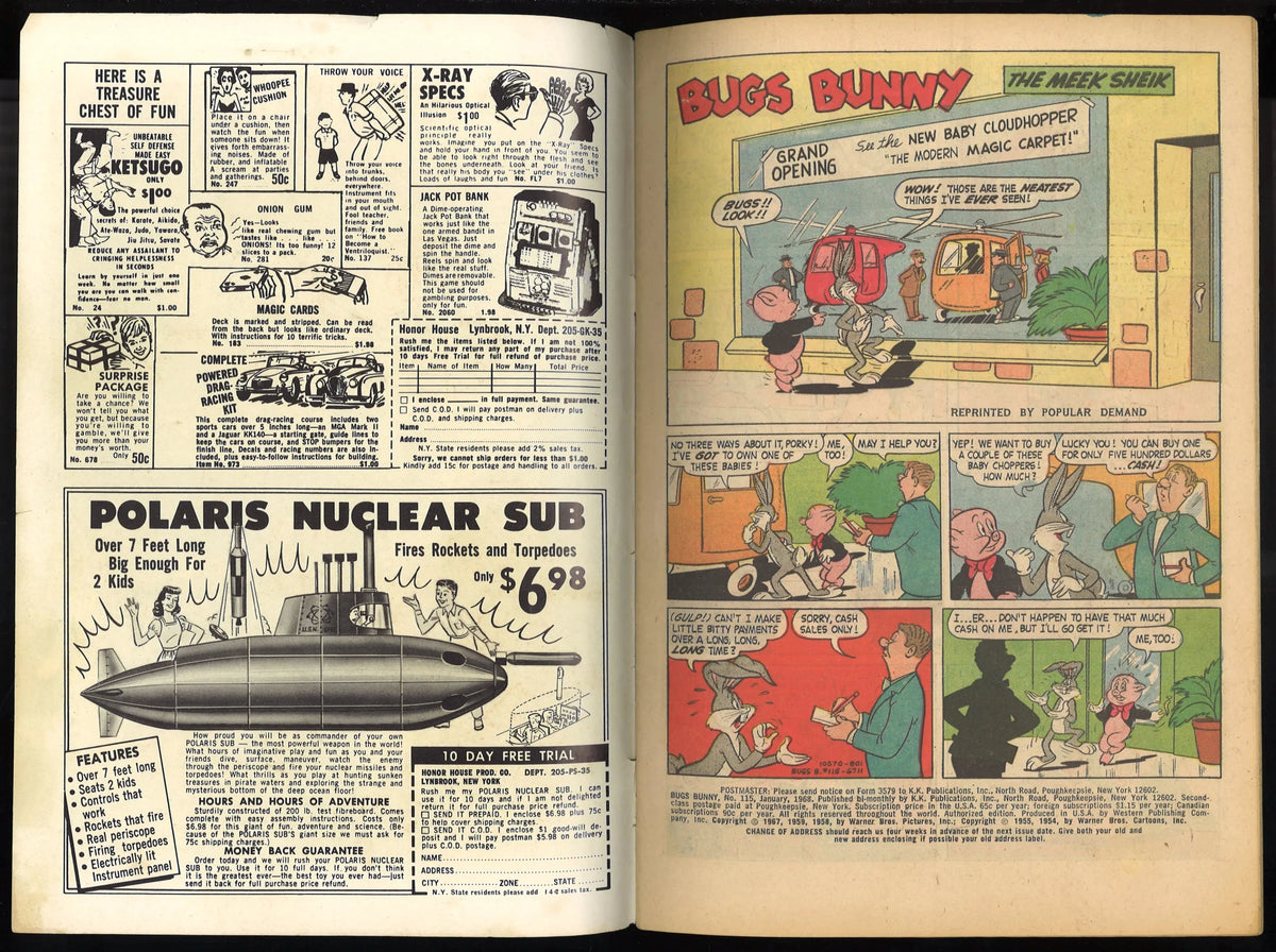 Bugs Bunny 115 (1968) - The Bookstore