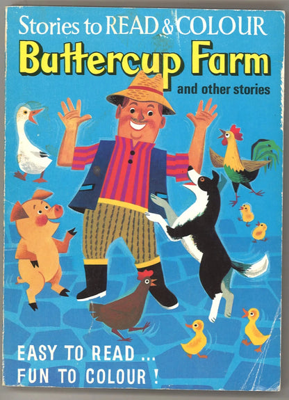 Buttercup Farm and Other Stories, Stories to Read & Colour Series, 1972 - The Bookstore