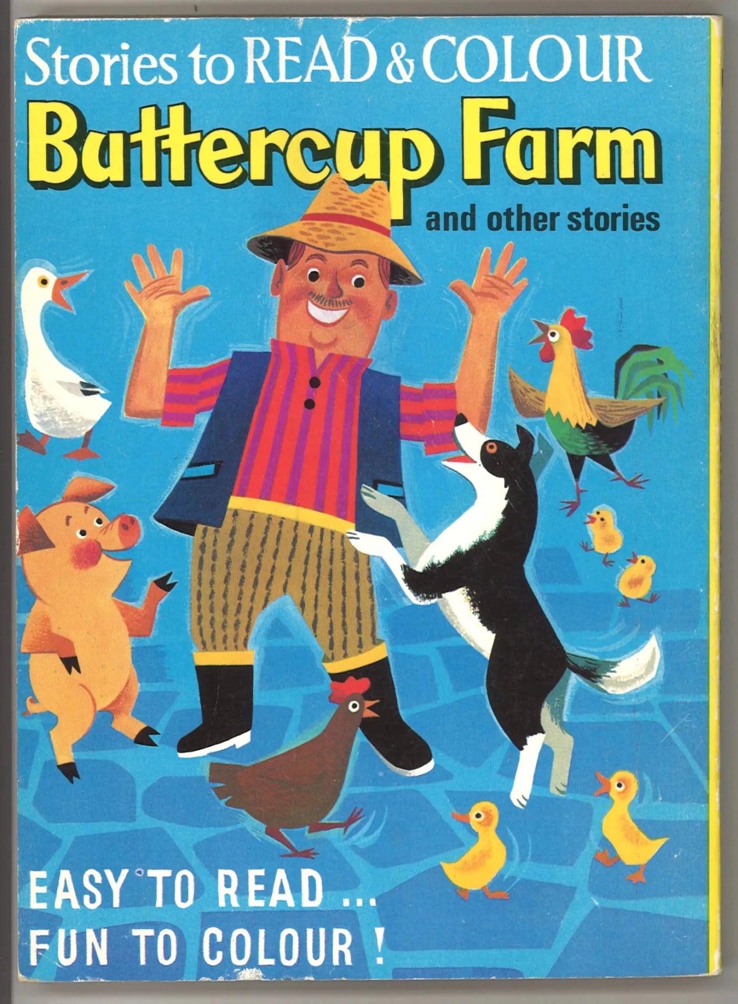 Buttercup Farm and Other Stories, Stories to Read & Colour Series, 1972 - The Bookstore