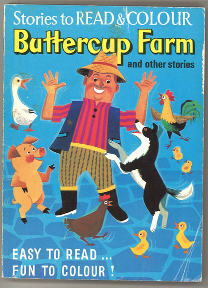 Buttercup Farm and Other Stories, Stories to Read & Colour Series, 1972