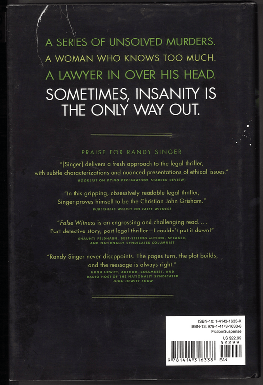 By Reason of Insanity - The Bookstore