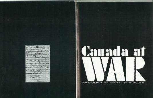 Canada At War Leslie F. Hannon