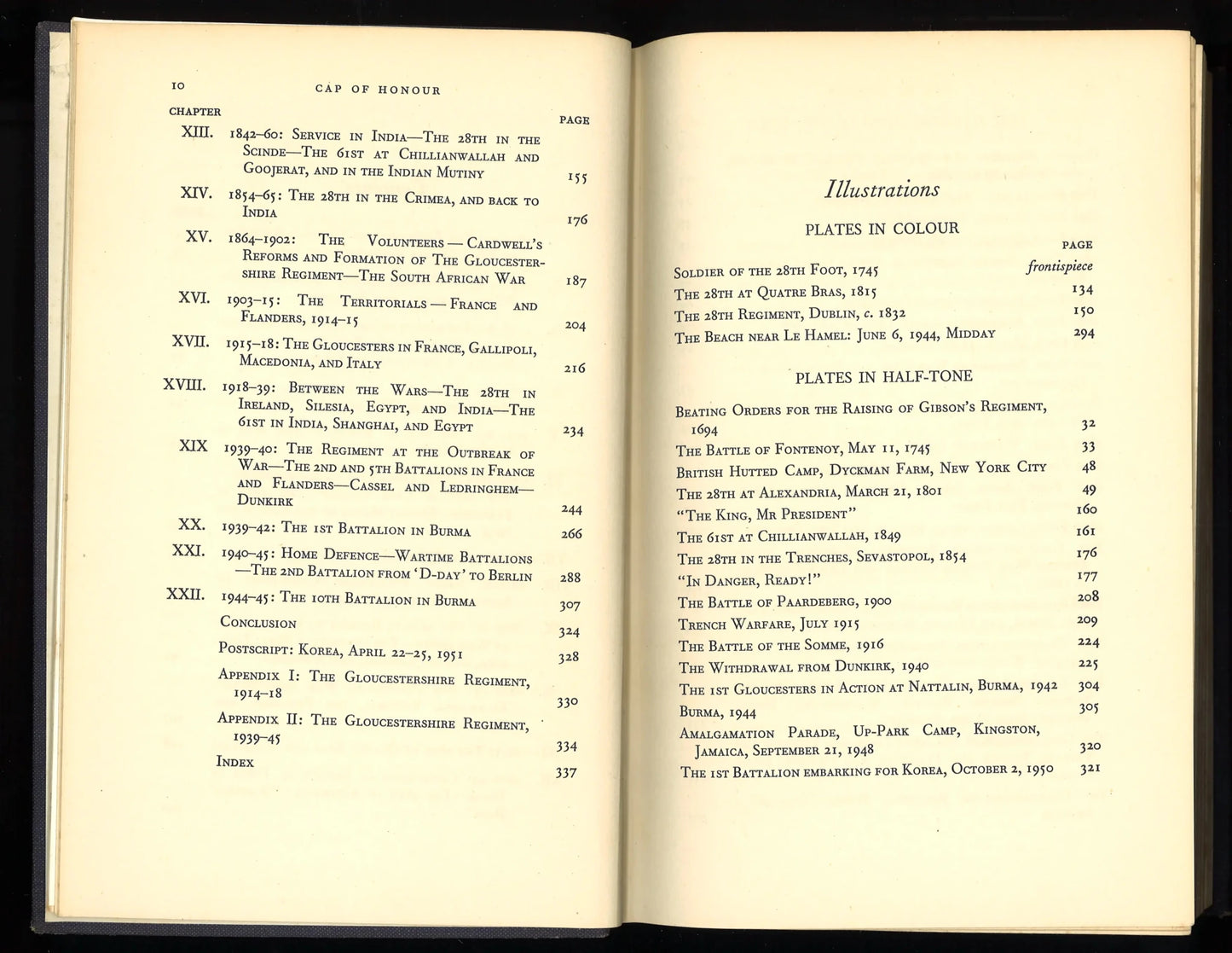 Cap of Honour: The Story of The Gloucestershire Regiment - The Bookstore