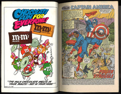 Captain America 338 – Newsstand Edition, February 1988 - The Bookstore