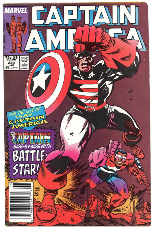 Captain America no. 349 (1989) - The Bookstore