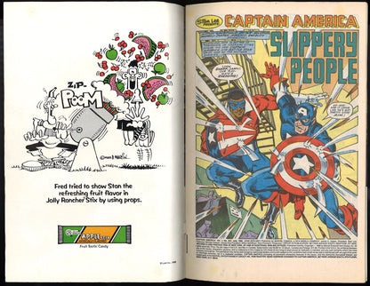 Captain America #343 – Newsstand Edition, July 1988