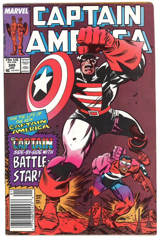 Captain America no. 349 (1989)