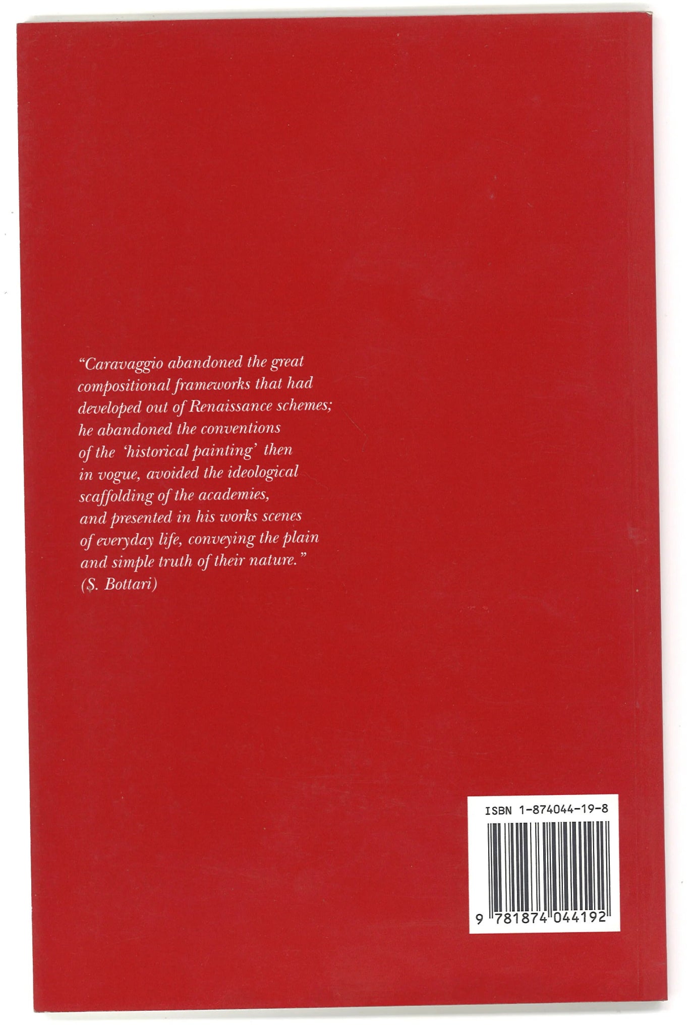 Caravaggio (Electa / Art Books International) - The Bookstore